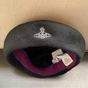 Vivienne Westwood Wool Beret Hat